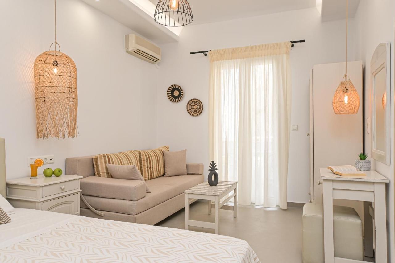 Naxos Blue Sky Hotel Naxos City Exterior foto
